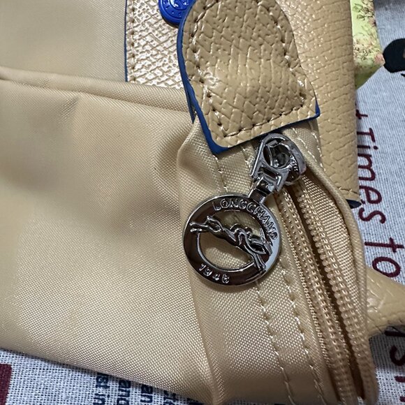 Longchamp Packable Nylon Logo Tote - Picture 5 of 7